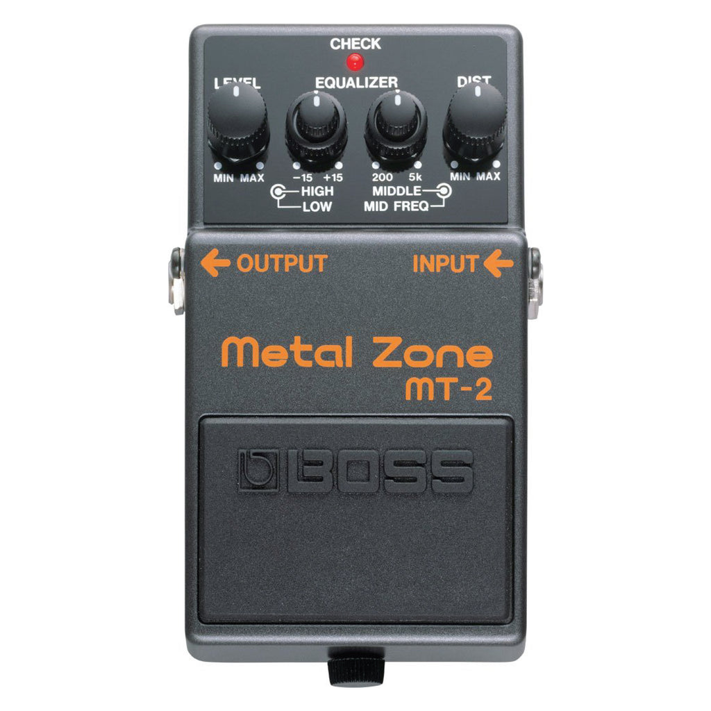 BOSS l Zone MT-2✨ BOSS MT-2 Metal Zone 結他效果器 — Tom Lee Music