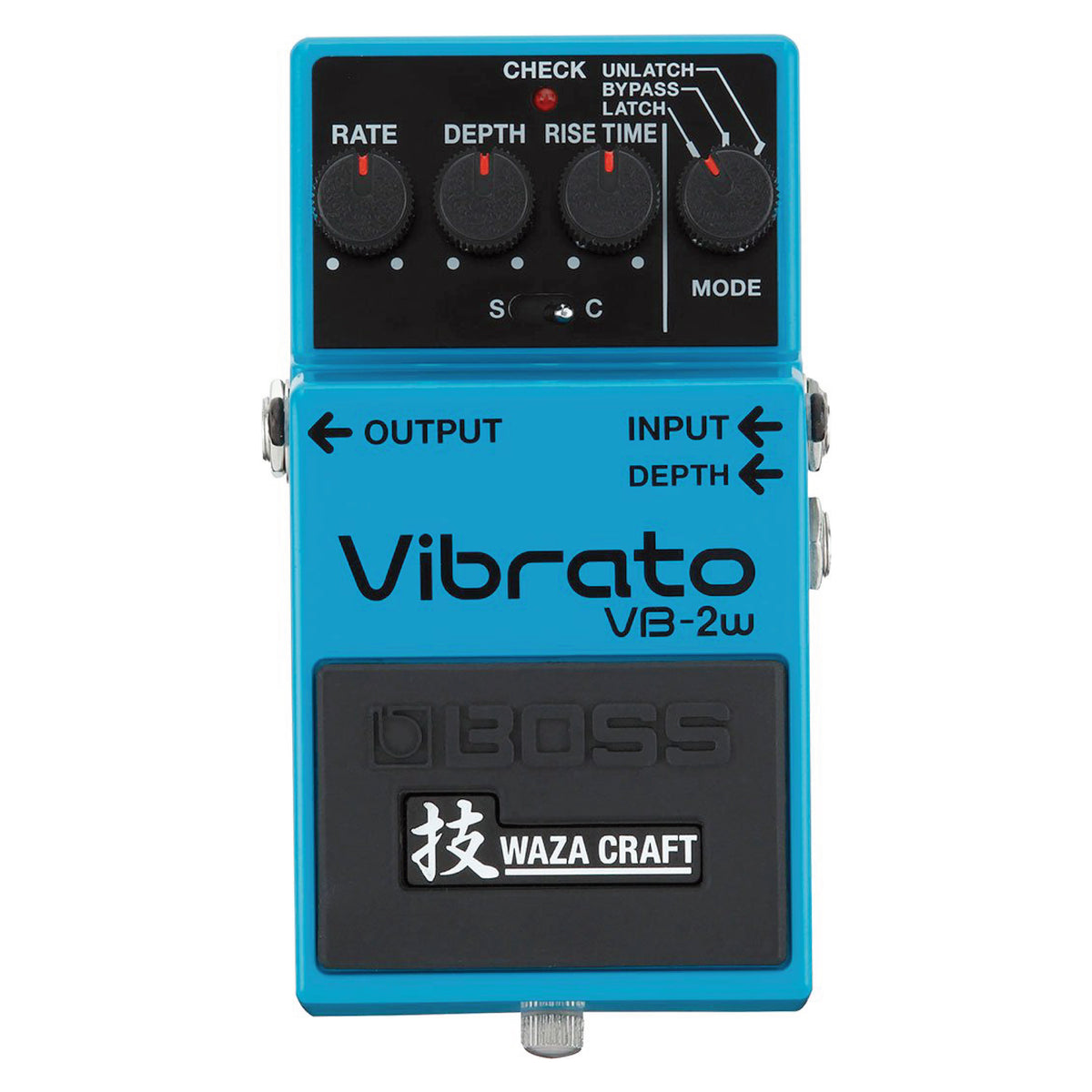 ギター BOSS VB-2W Waza Craft Vibrato BOSS VB-2W Vibrato 結他效果器 — Tom Lee Music