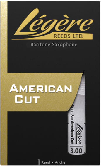 Legere American Cut Eb Baritone Saxophone Synthetic Reed (assorted strengths)