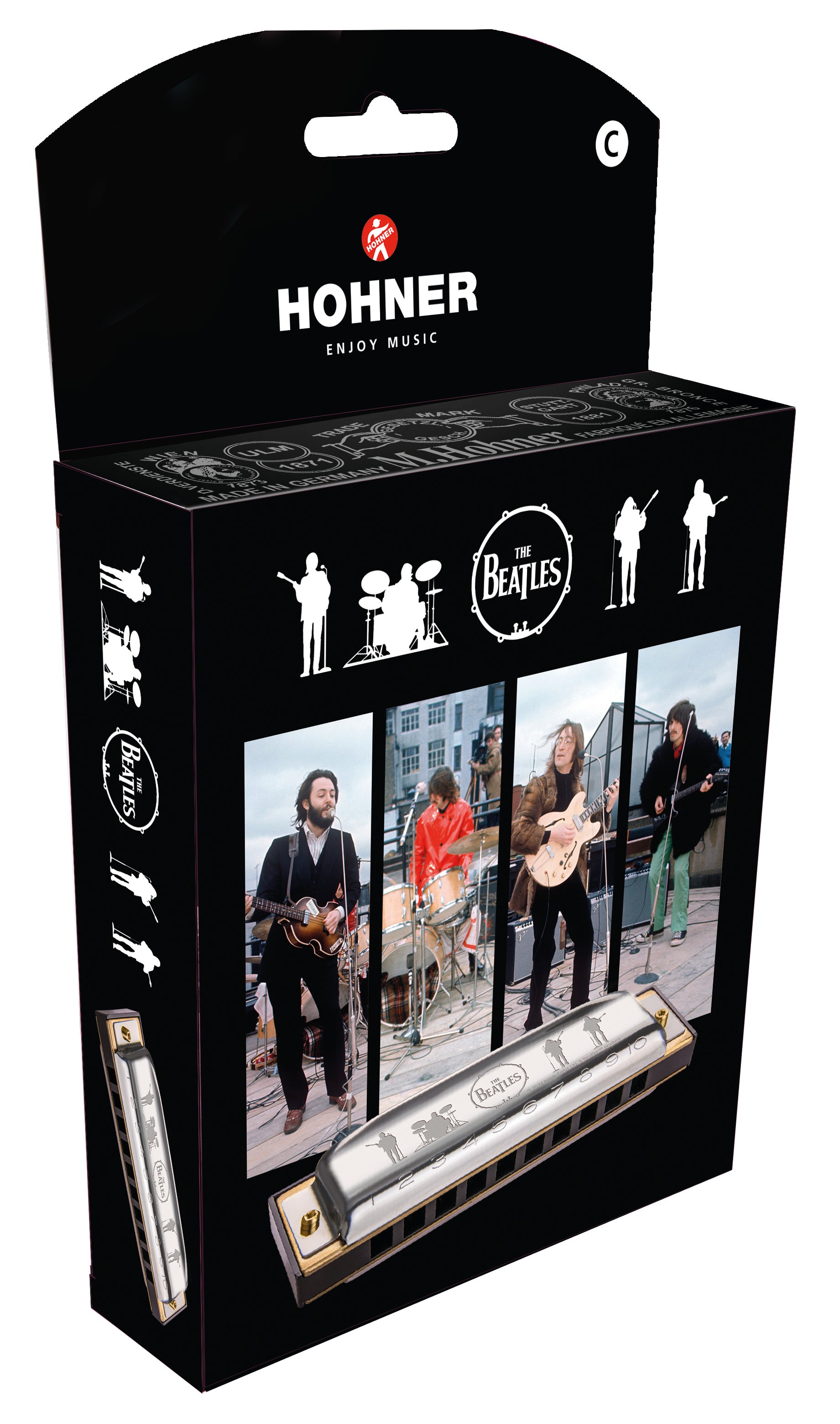 Hohner The Beatles 10-hole Harmonica, Key of C