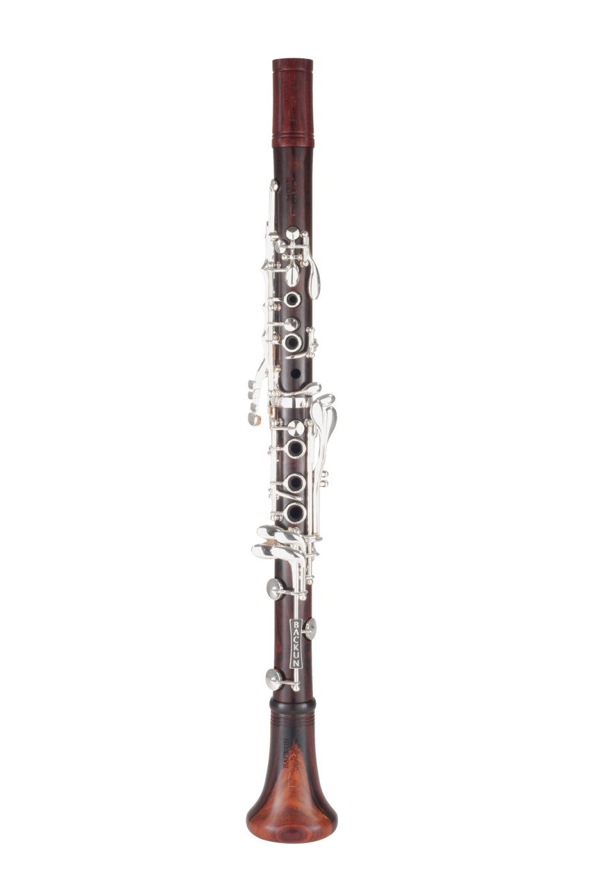 Backun PROTEGE Bb Clarinet, Cocobolo Body (Silver plated key)