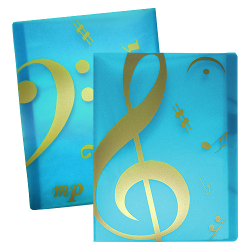 音符20頁資料本 (藍) (台灣製造)