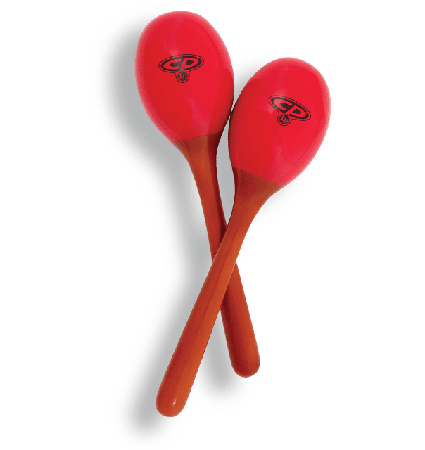Maracas LP Latin Percussion CP281 - Legno, Grande, Colore Rosso, Per Musica Latina - Foto 2