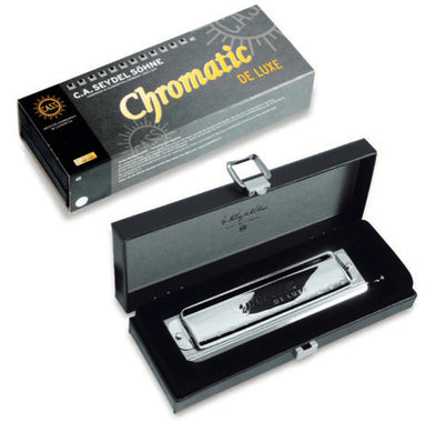 Seydel Chromatic DE LUXE 12-hole Chromatic Harmonica, Key of C