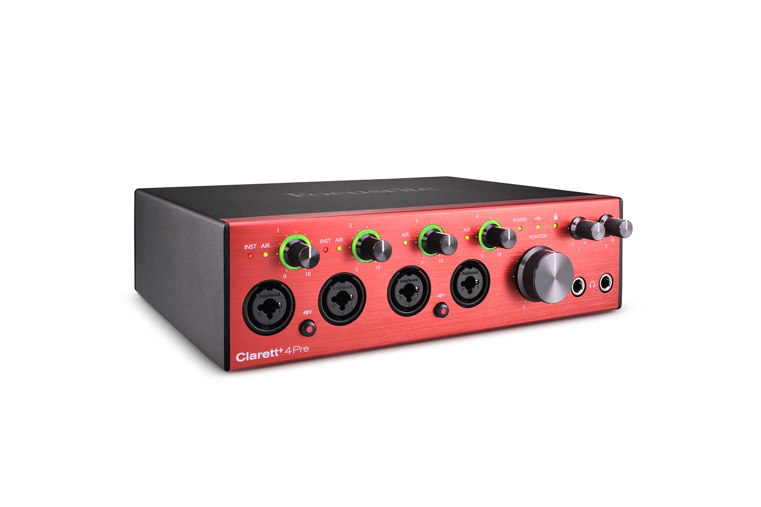 Focusrite Clarett+ 4Pre | 18-in / 8-out Audio Interface