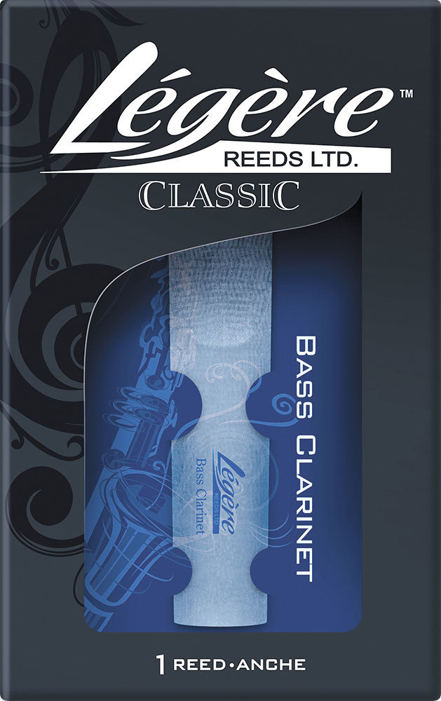 Legere Classic Bass Clarinet Synthetic Reed (assorted strength)