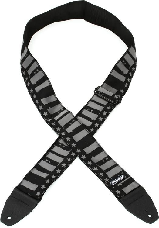 Jim Dunlop, D6713, Jacquard Stars And Stripes, Guitar Strap