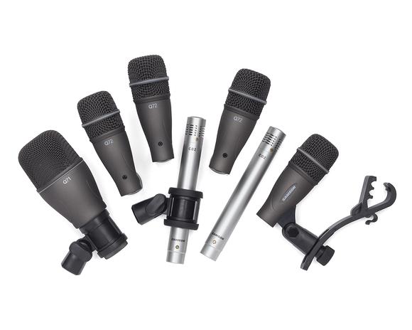 Samson DK707 - 7-Piece Drum Microphone Kit with Case