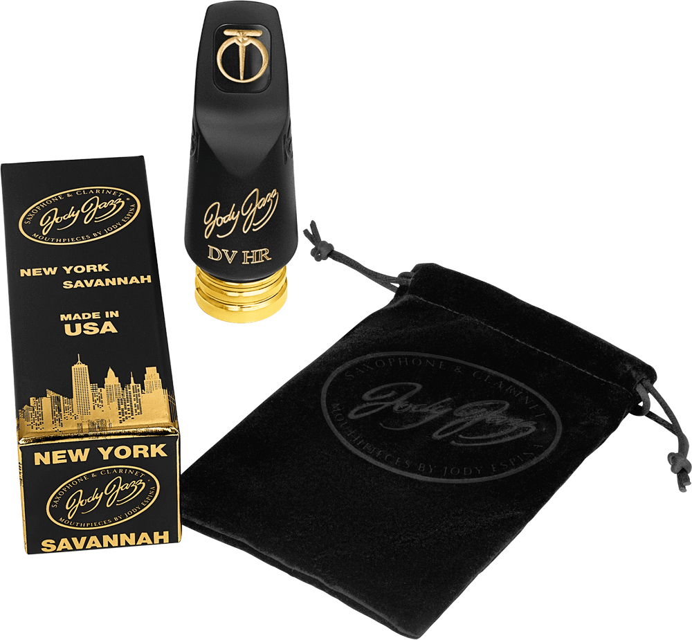 JodyJazz DV HR Series Eb Alto Saxophone Hard Rubber Mouthpiece