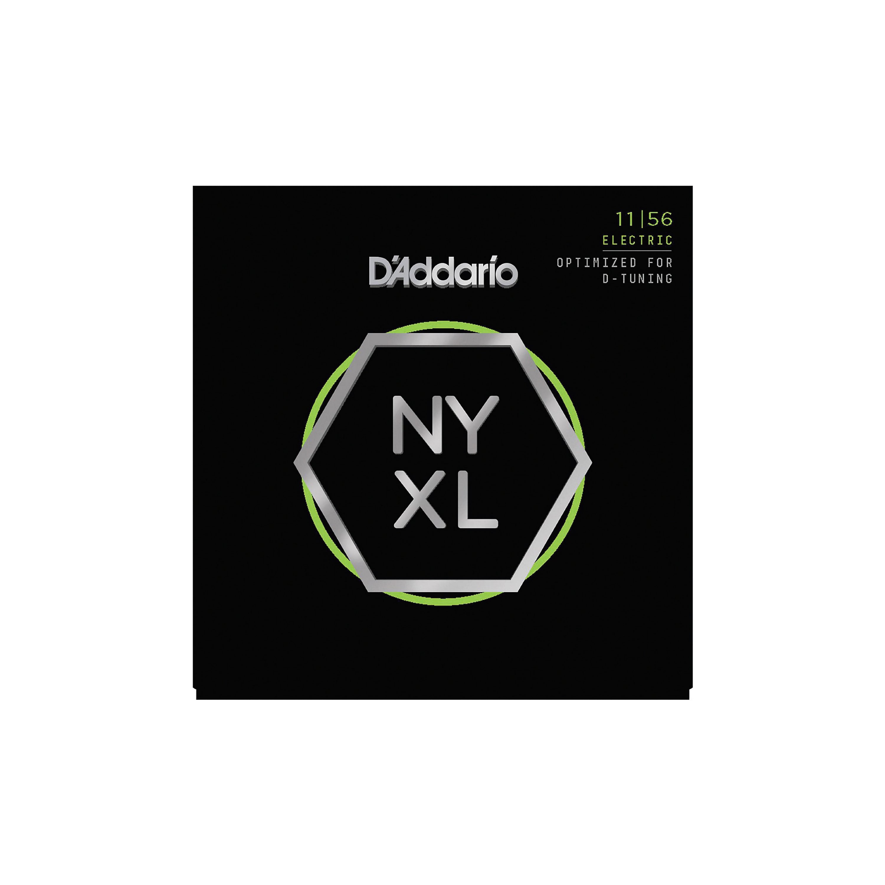 D'Addario, NYXL1156,Medium Top/Extra-Heavy Bottom Set, 電結他弦線