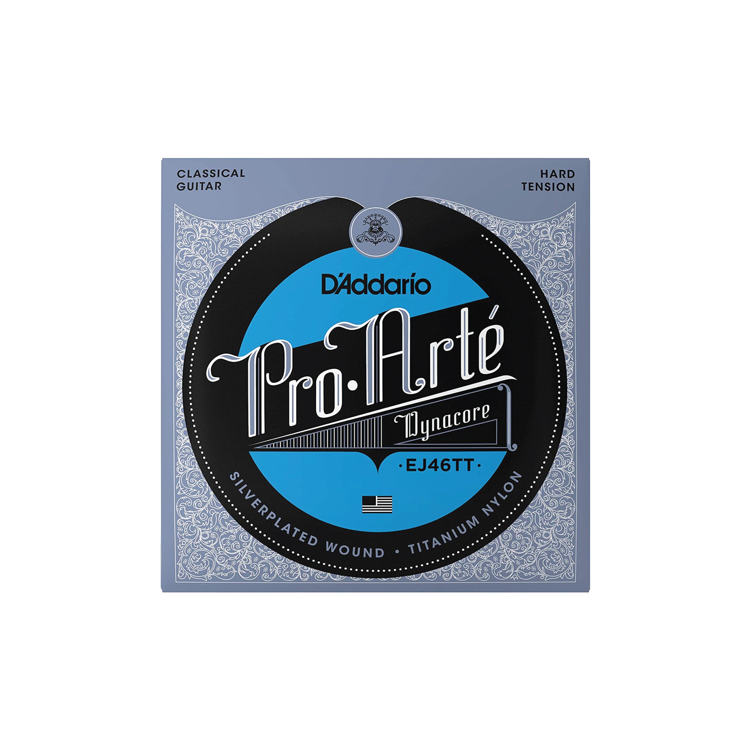 D'addario EJ46TT Pro-Arte Dynacore Hard Tension Classical Guitar Strings Set