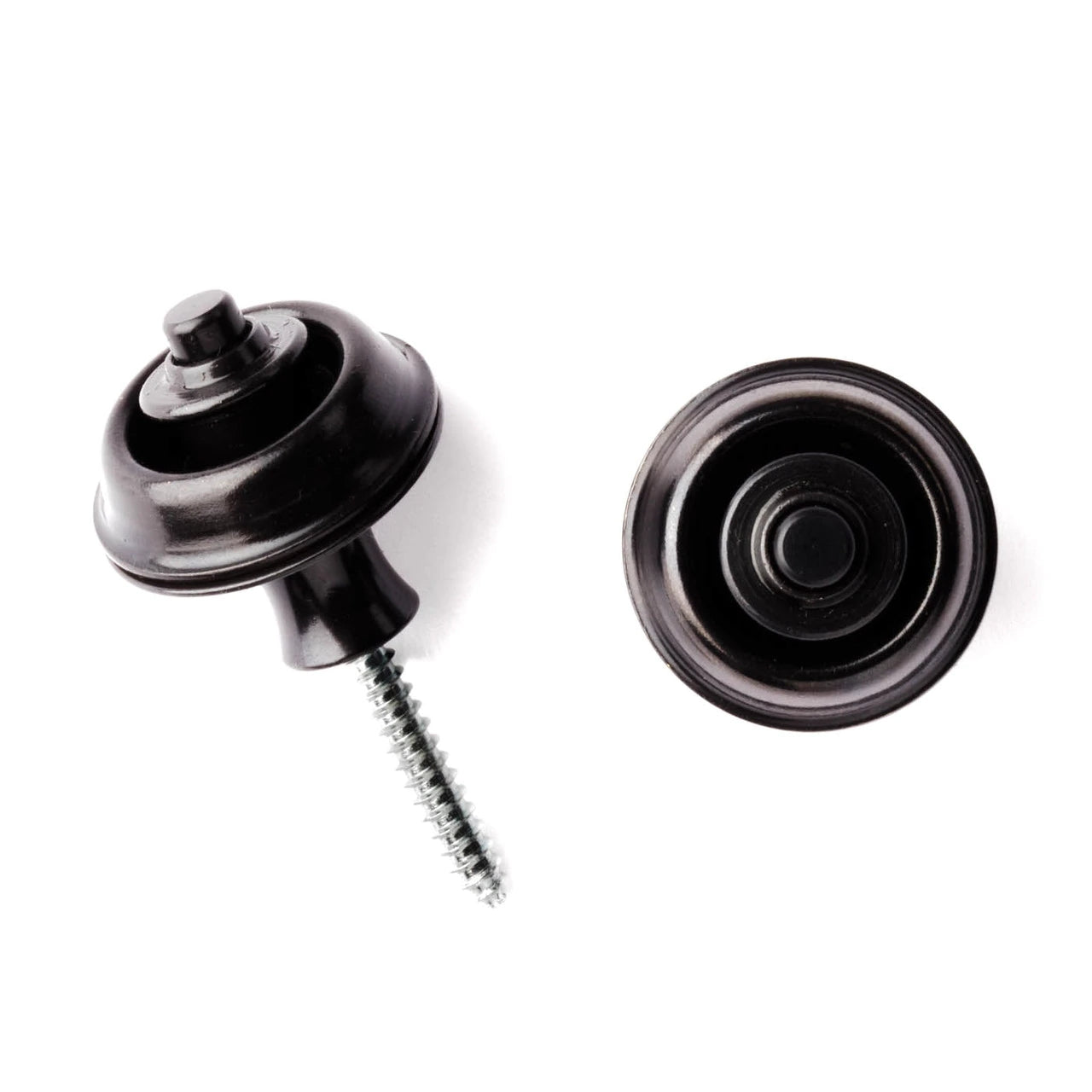 Dunlop SLS1103BK StrapLok Strap Retainers (Original - Black Oxide) 結他帶配件