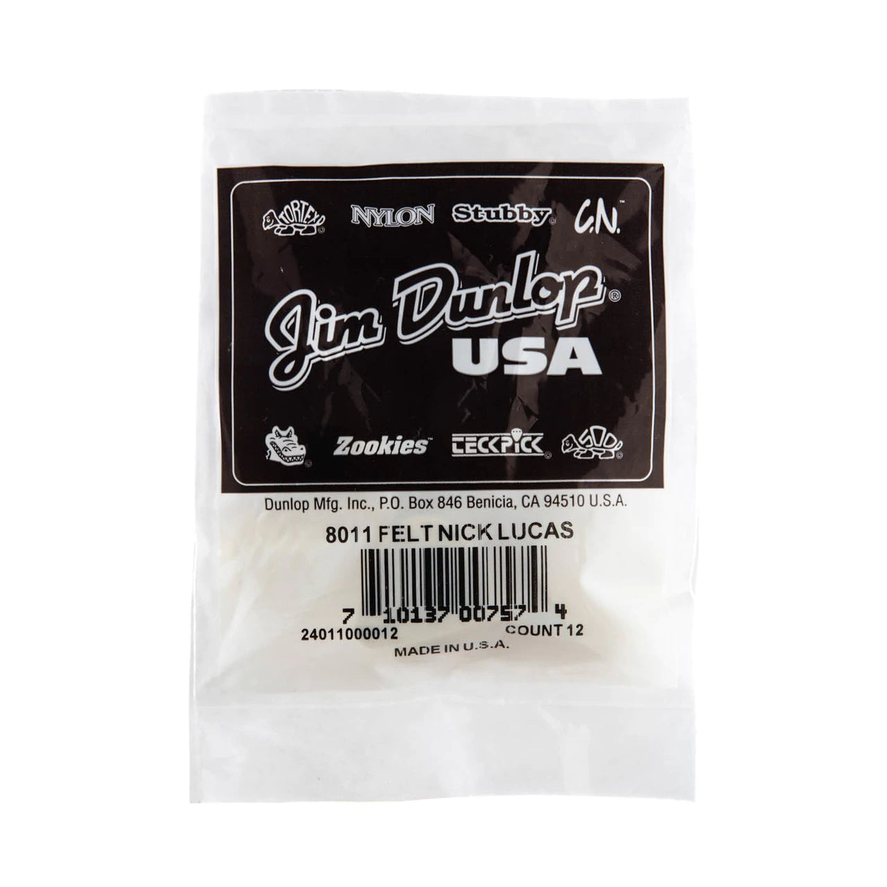 Dunlop 8011 Felt Nick Lucas 撥片