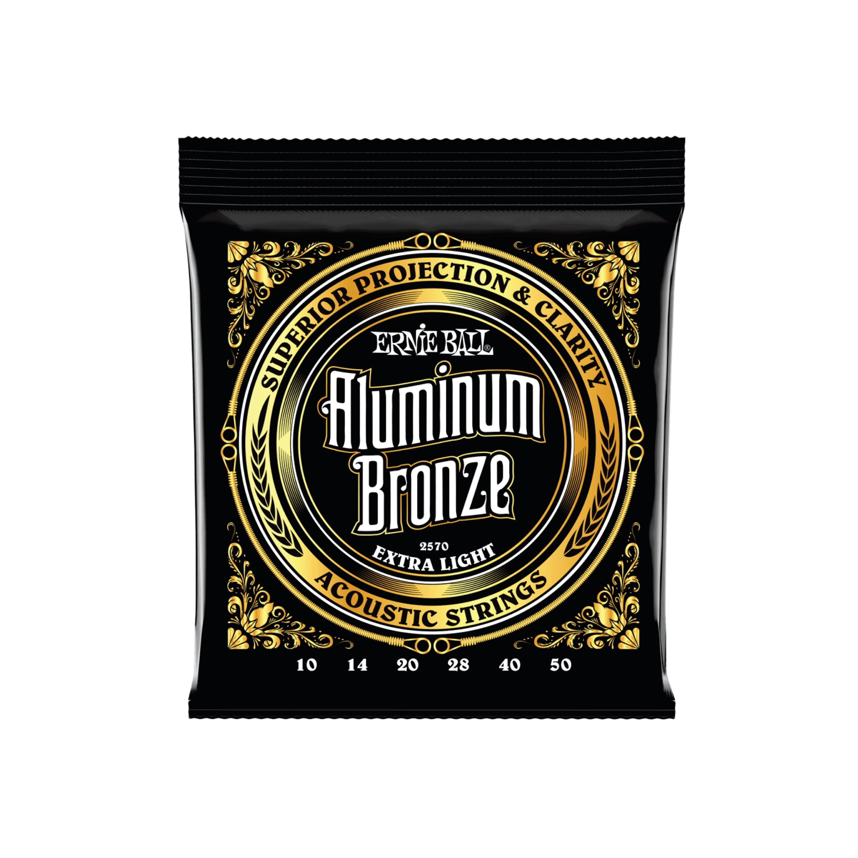 Ernie Ball, 2570, Acoustic Aluminium Extra Light, 結他弦線