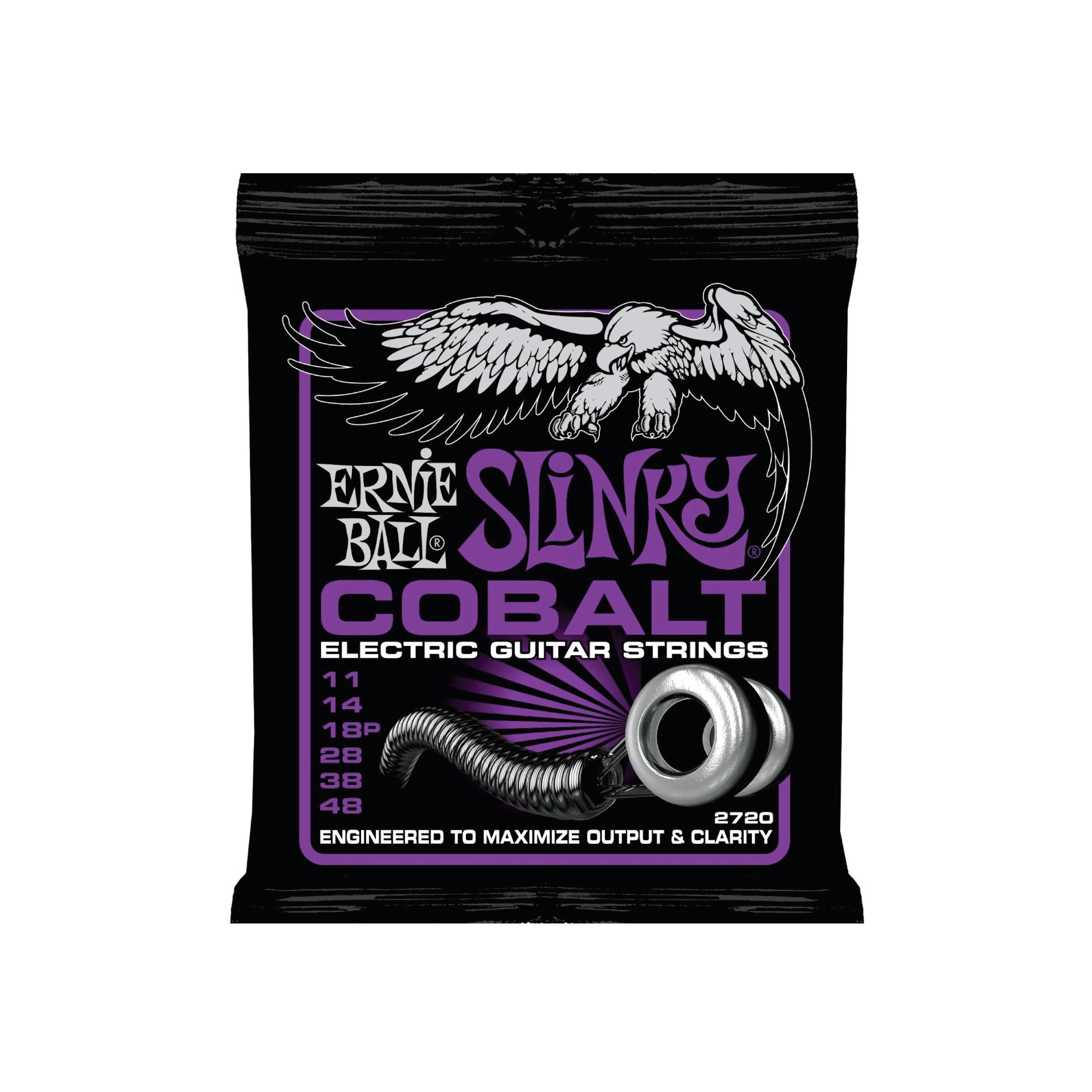 Ernie Ball, 2720, Power Slinky Cobalt, 結他弦線