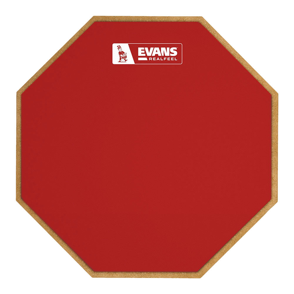 EVANS Single-sided Red Gum Rubber 12" Practice Pad