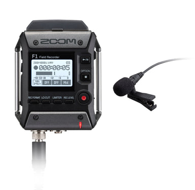 Zoom F1 with Lavalier Mic