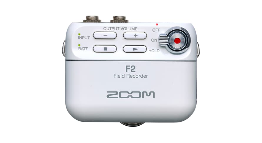 Zoom F2 / F2-BT Compact Field Recorder with Lavalier Mic — Tom Lee