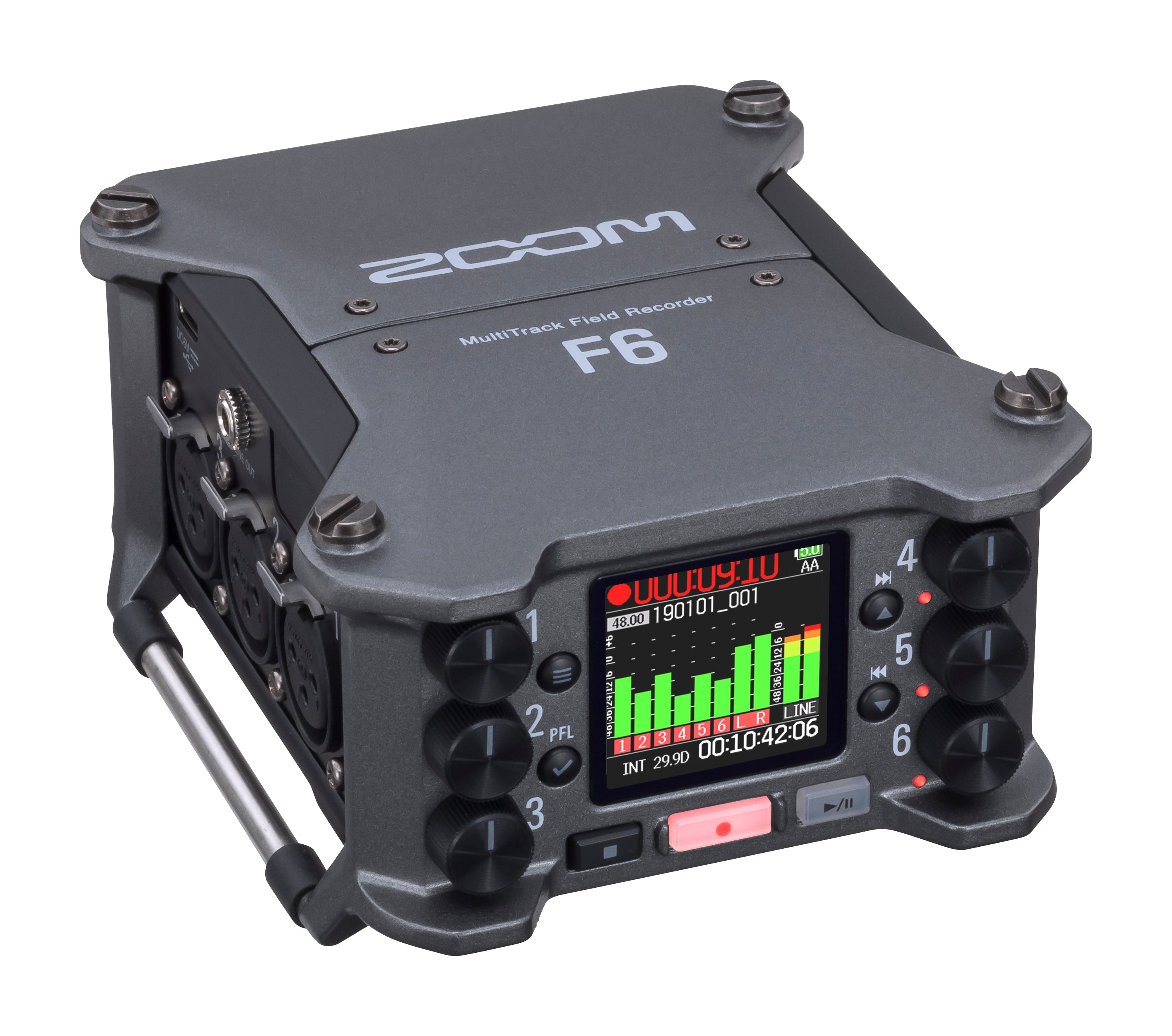 Zoom F6 未使用 Zoom F6 MultiTrack Field Recorder — Tom Lee Music