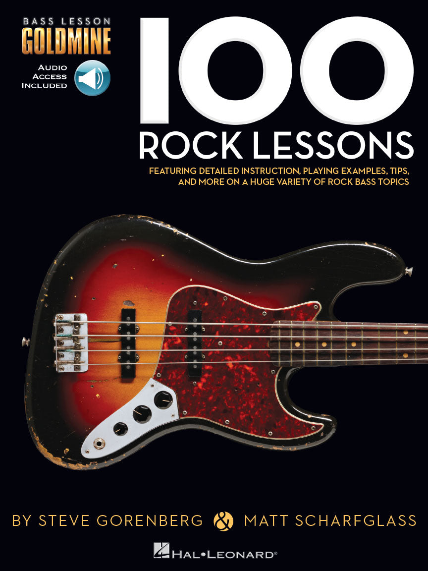 100 Rock Lessons
Bass Lesson Goldmine Series