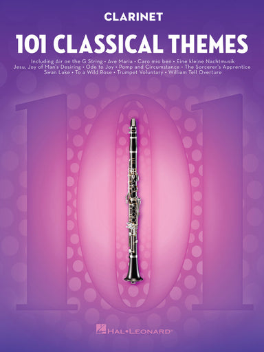 101 Classical Themes For Clarinet