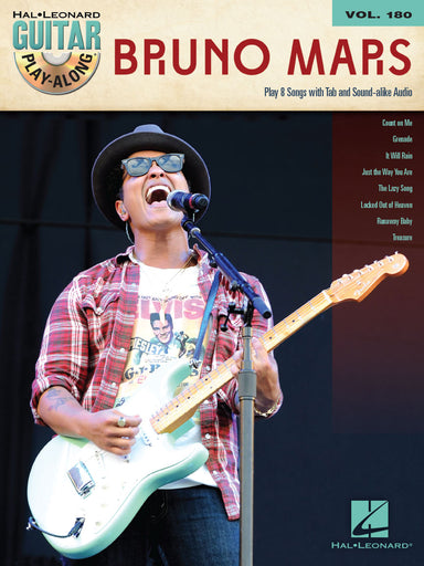 Bruno-Mars
Guitar-Play-Along-Volume-180