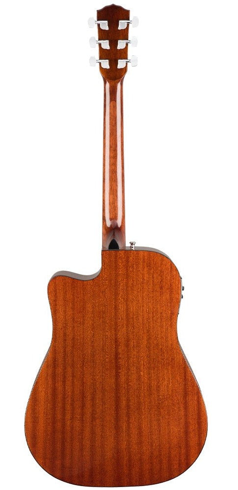 Fender CD-140SCE Dreadnought Acoustic Guitar w/ Cutaway & Pickup (All-Mahogany) - Acoustic Guitar 木結他