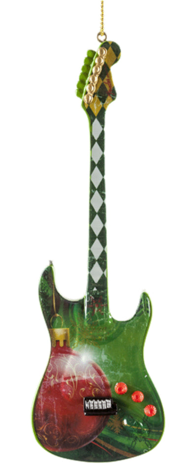 Fender Guitarmania Red & Green Ornament