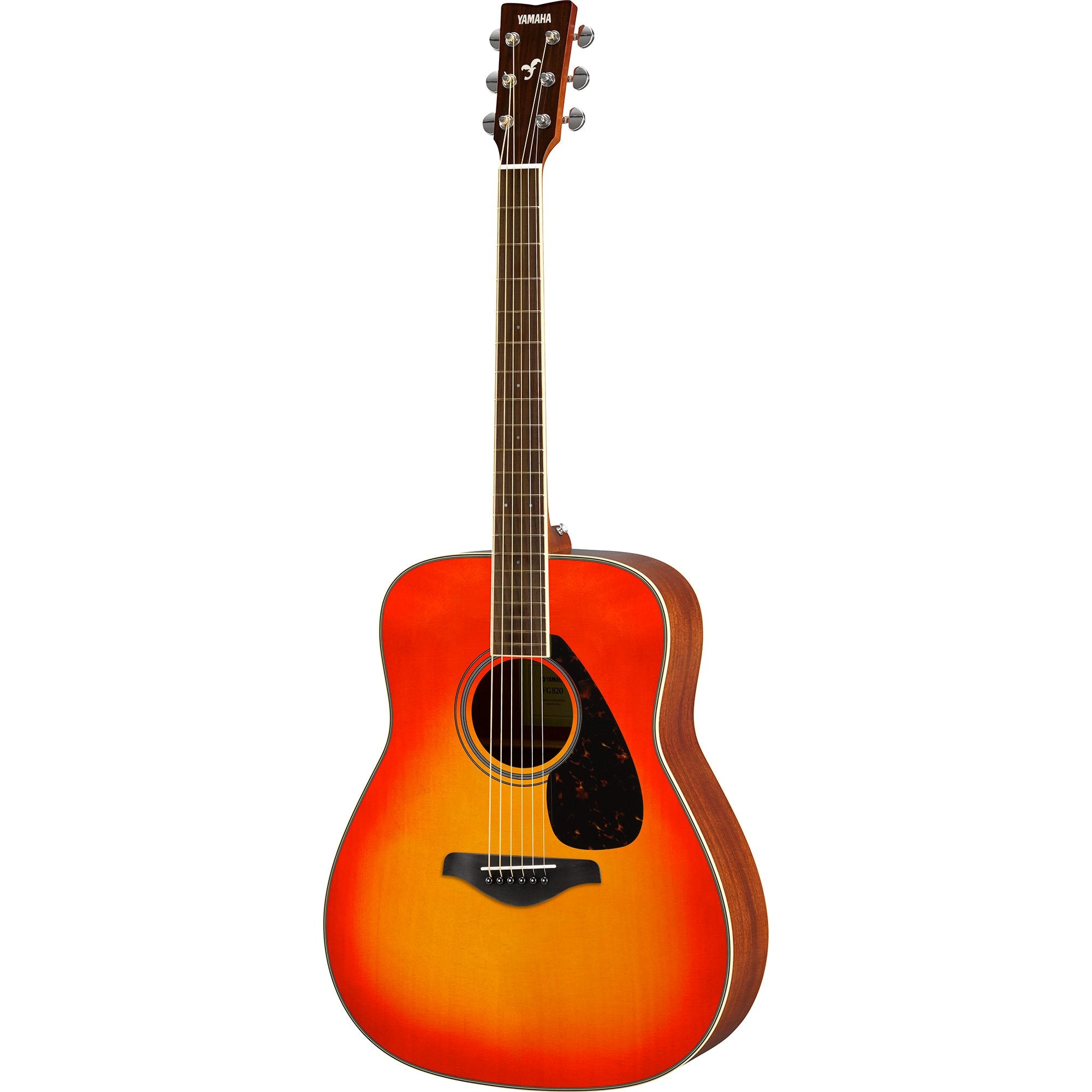Yamaha FG820 II Acoustic Guitar - Autumn Burst 木結他