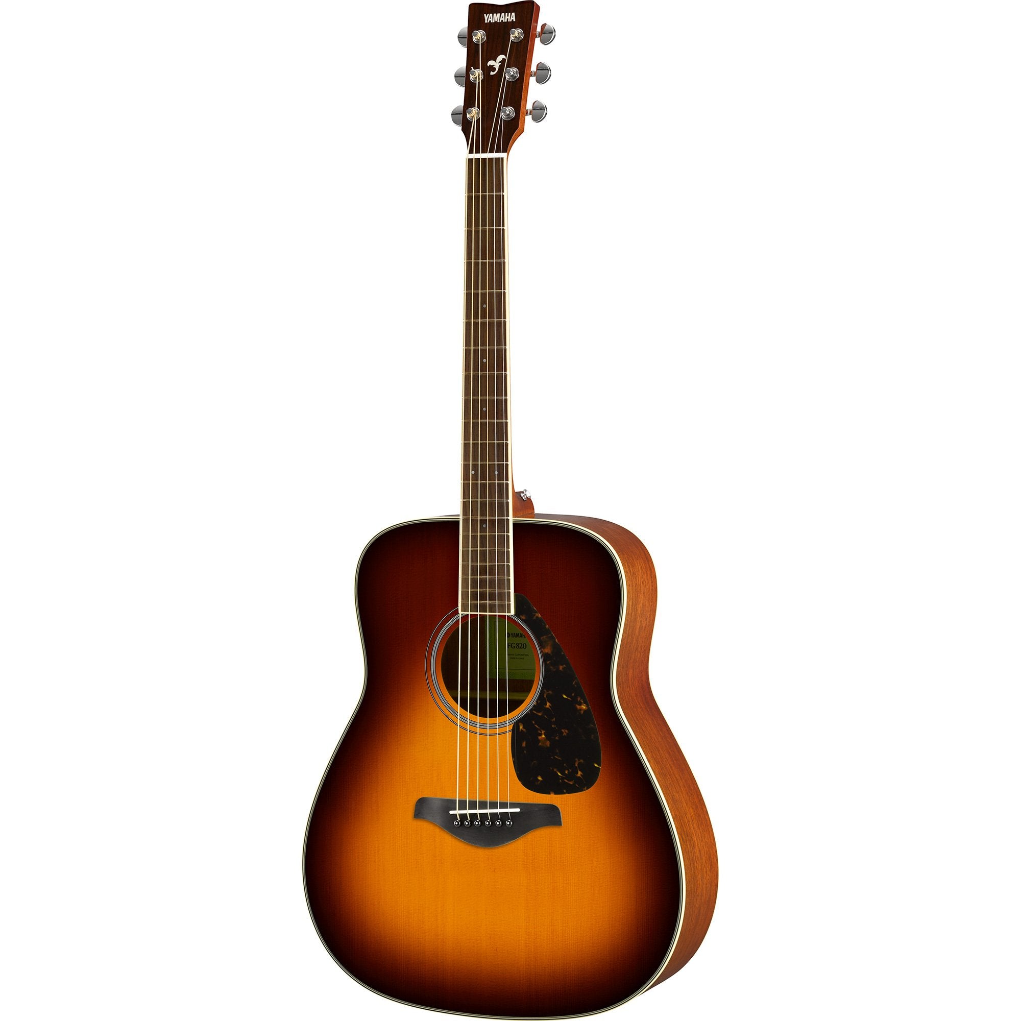 Yamaha FG820 II Acoustic Guitar - Brown Sunburst 木結他