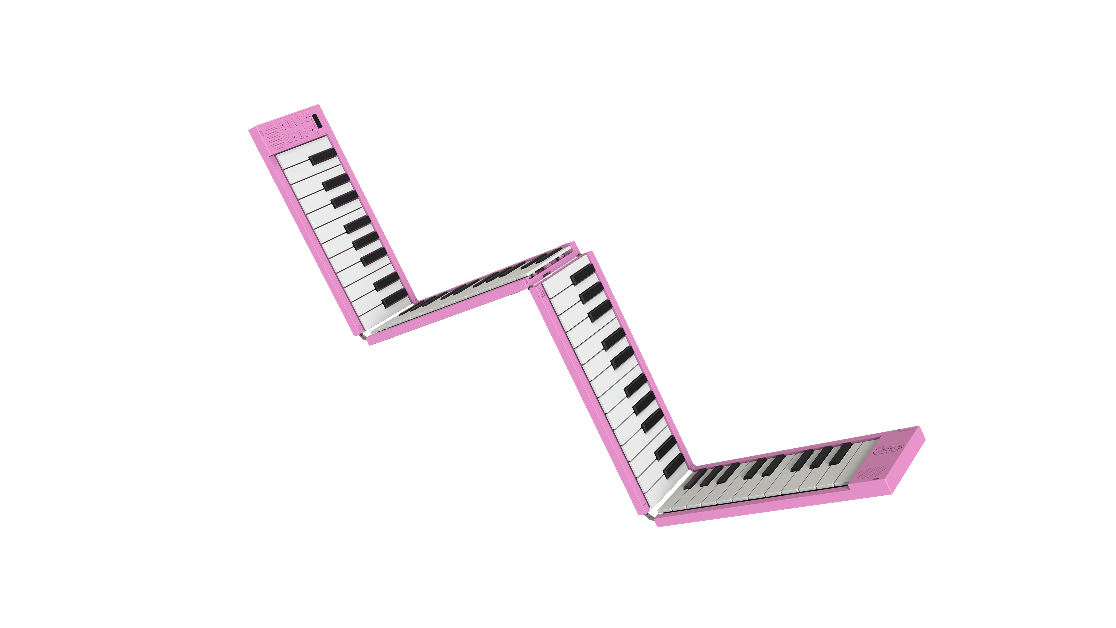 Carry-on 88 Keys Folding Keyboard (Pink - Limited Edition)