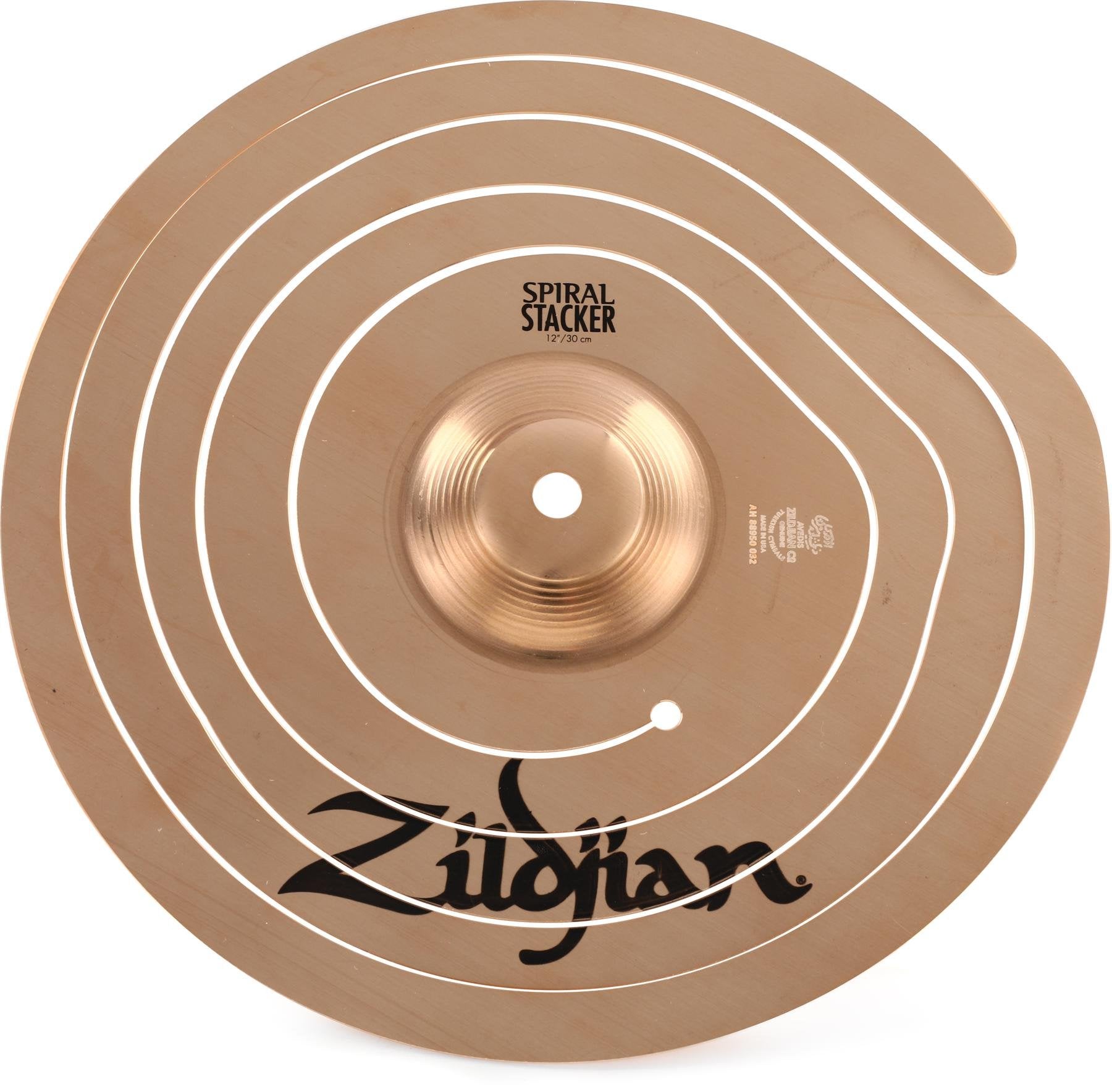 ZILDJIAN FX Spiral Stackers Cymbal (Available in various sizes)