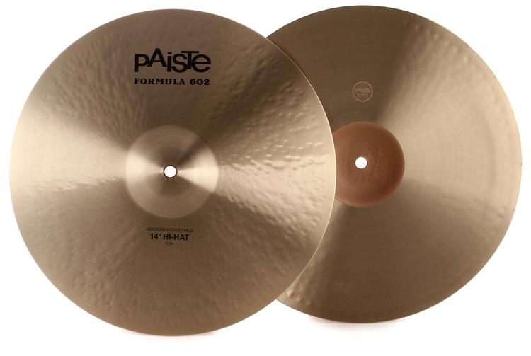 PAISTE Formula 602 Modern Essentials Hi Hat Pair (Available in 14" & 15")