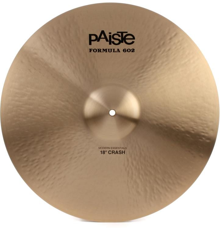 PAISTE Formula 602 Modern Essentials Crash Cymbal (Available in various sizes)