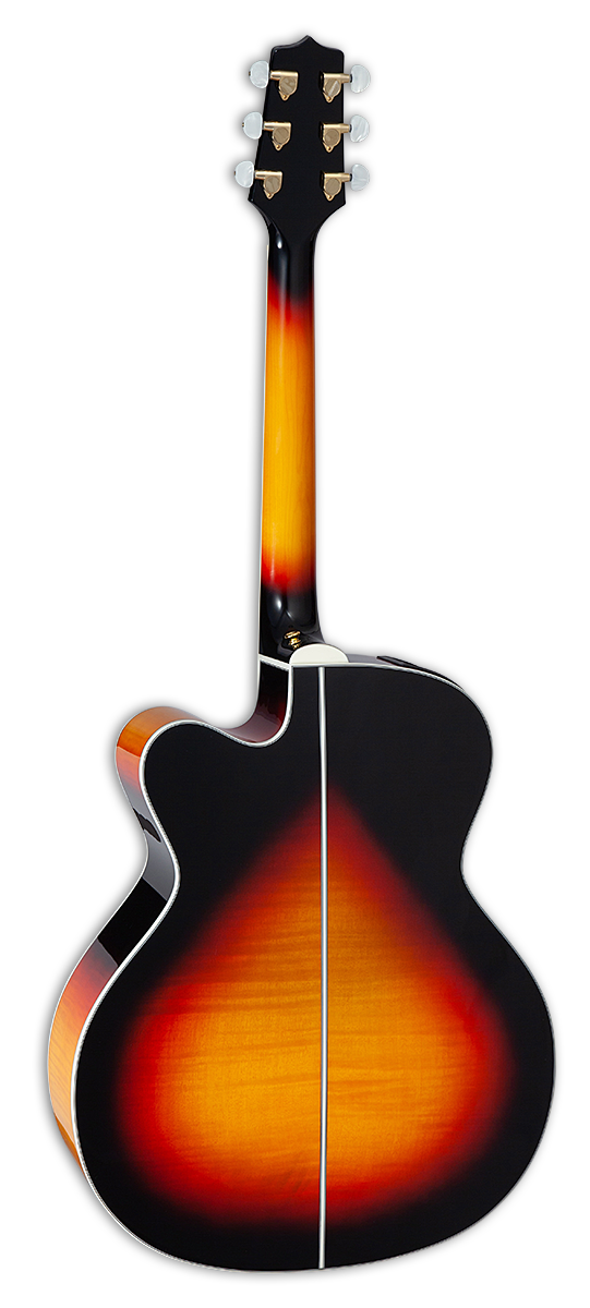 Takamine GJ72CE Electro-Acoustic Guitar - Brown Sunburst (Artist Colour Collection) 電木結他