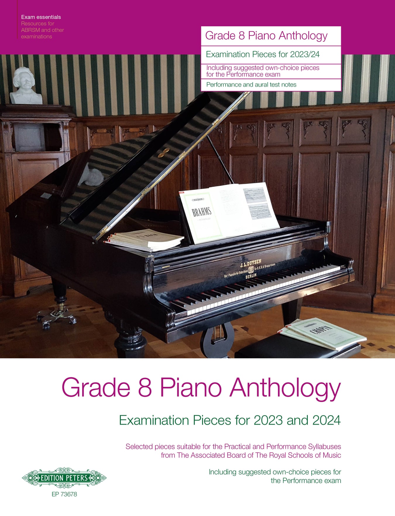 (Peters Edition) Piano Anthology Examination Pieces 2023-2024 Grade 5-8