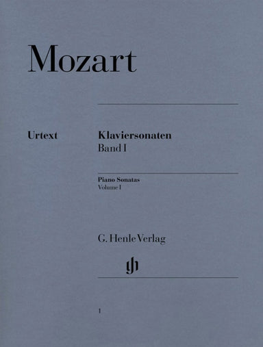 Mozart Piano Sonatas, Volume I
