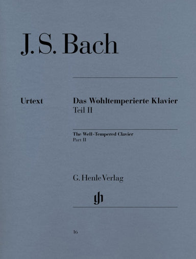 Bach The Well-Tempered Clavier Part II BWV 870-893