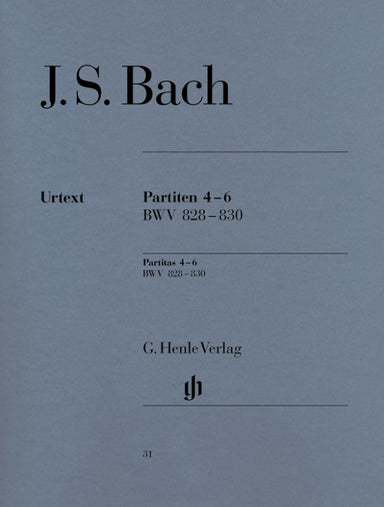 Bach Partitas 4-6 BWV 828-830