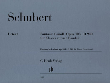 Schubert Fantasy f minor op. 103 D 940