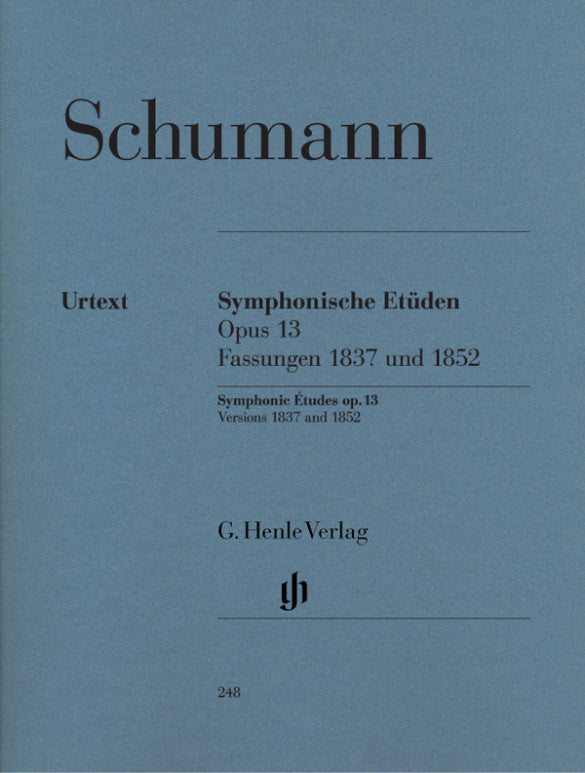 SCHUMANN SYMPHONIC ETUDES OP. 13 (EARLY, LATE, AND 5 POSTHUMOUS VERSIONS)
Piano Solo