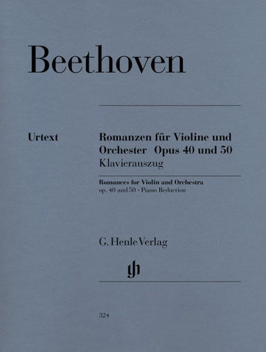 Beethoven Violin Romances G major op. 40 and F major op. 50