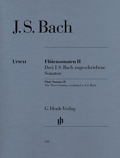 BACH FLUTE SONATAS – VOLUME 2
Three Sonatas attributed to J.S. Bach - with Violoncello Part