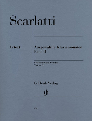 Scarlatti Selected Piano Sonatas, Volume II