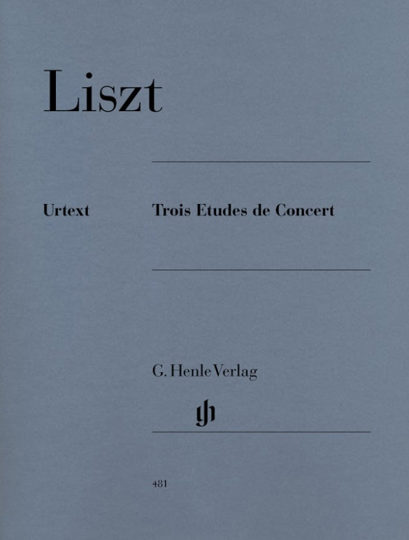 Liszt Trois Etudes de Concert