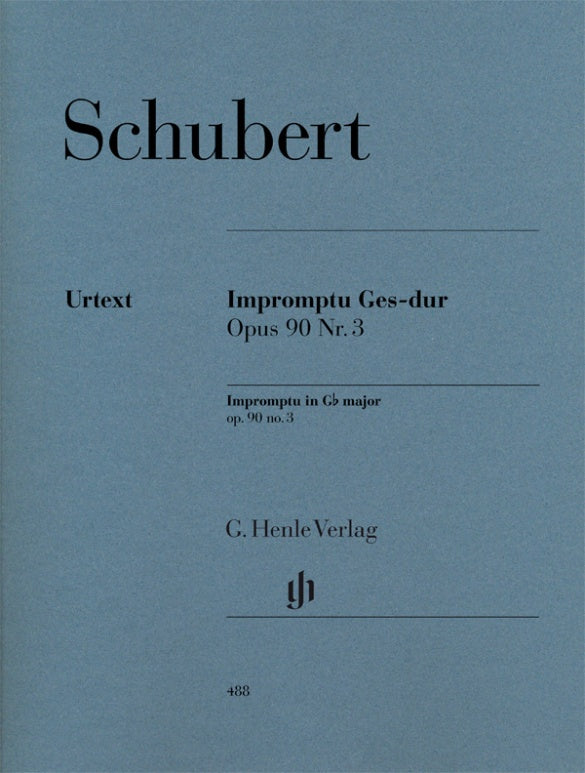 Schubert Impromptu G flat major op. 90 no. 3 D 899