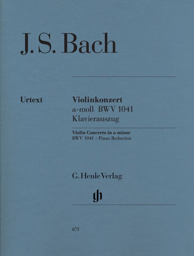 Bach Violin Concerto a minor BWV 1041