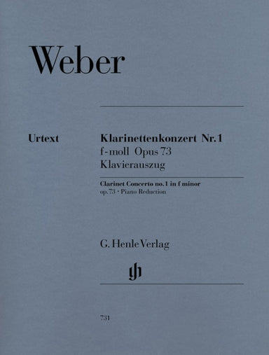 Weber Clarinet Concerto no. 1 f minor op. 73