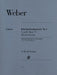 Weber Clarinet Concerto no. 1 f minor op. 73