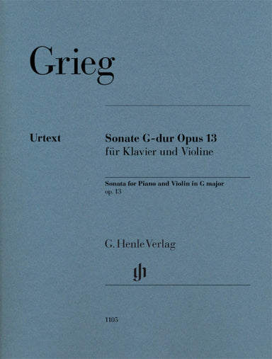 GRIEG VIOLIN SONATA IN G MAJOR, OP. 13
Violin and Piano